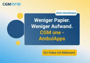 Kein Papier mehr. Entlasten Sie Ihr Praxisteam an der Anmeldung.